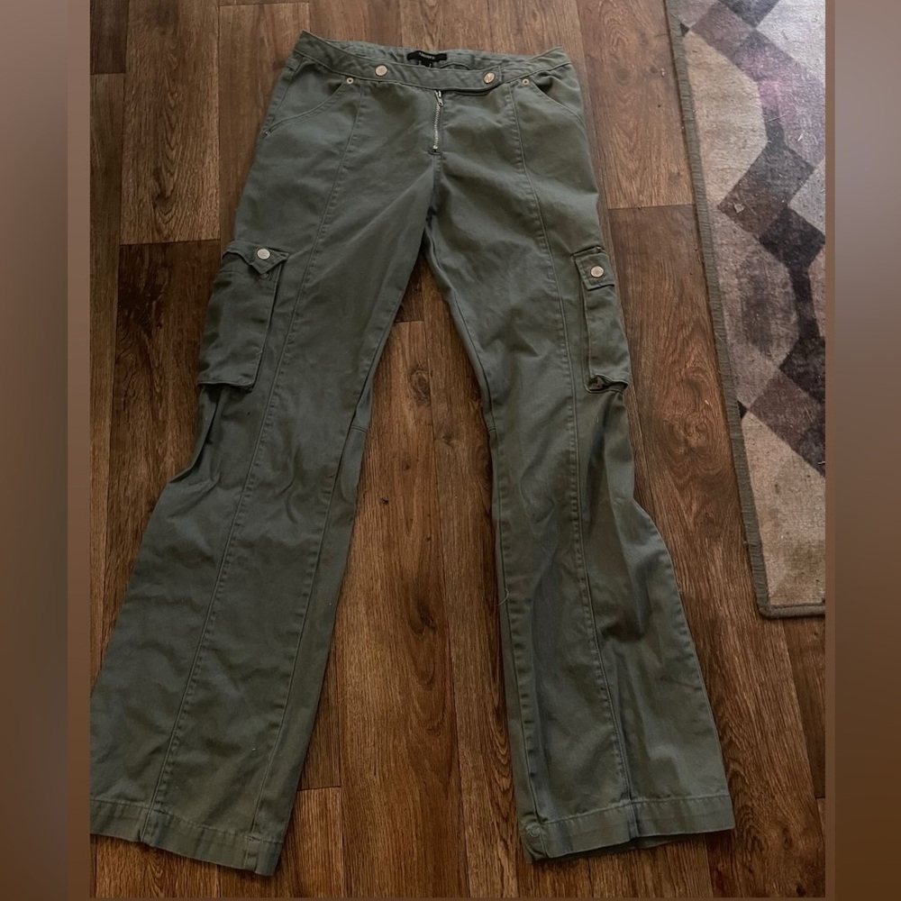Forever21 Green cargo pants